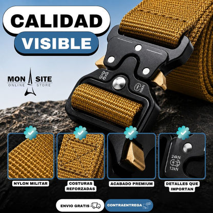 Cinturón Táctico Ultrarresistente