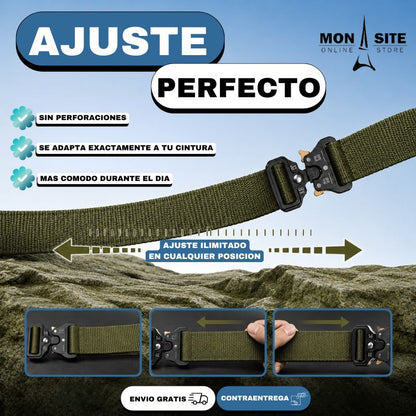 Cinturón Táctico Ultrarresistente