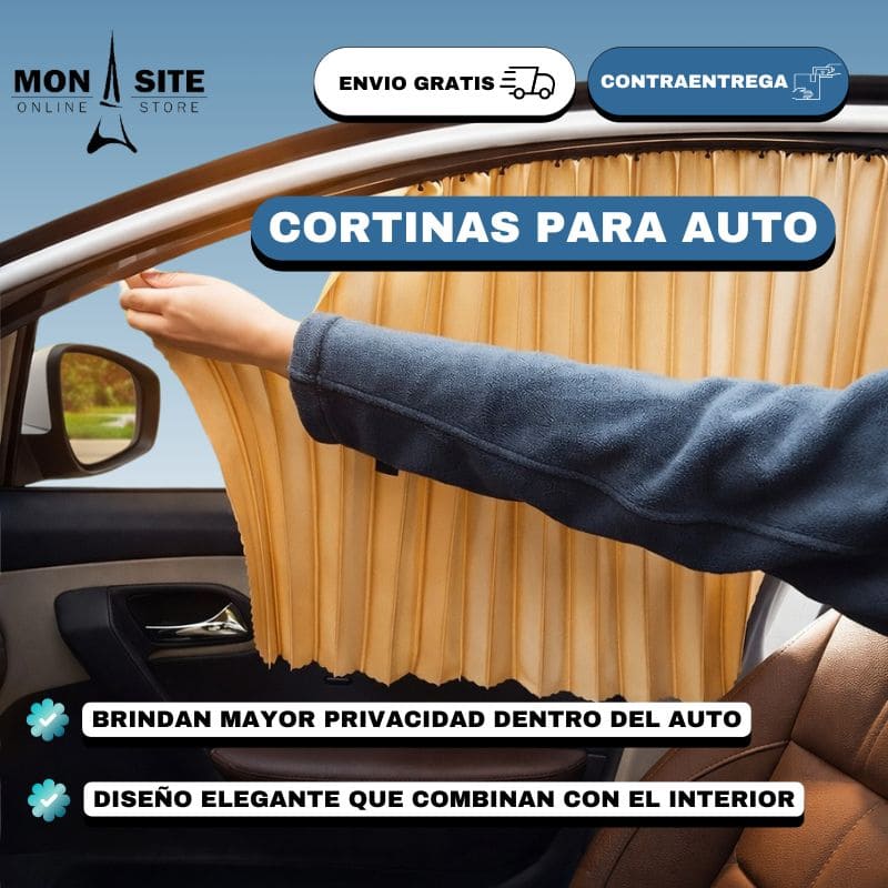 CORTINAS PARA AUTO