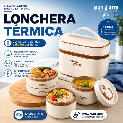 Set Lonchera Termica
