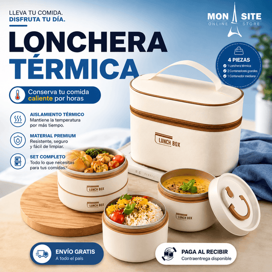 Set Lonchera Termica