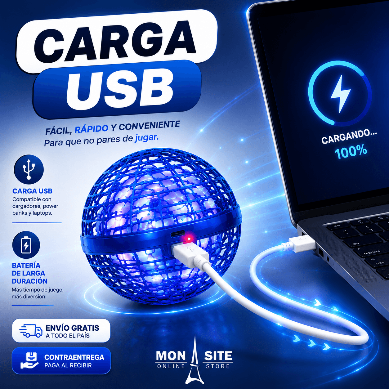 Pelota Voladora Magica™