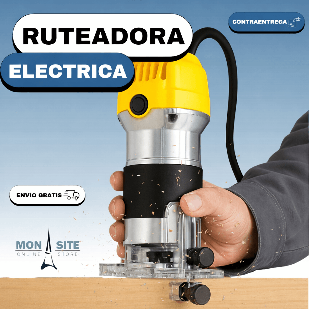 Router Eléctrico Profesional 8000W – Corte Preciso