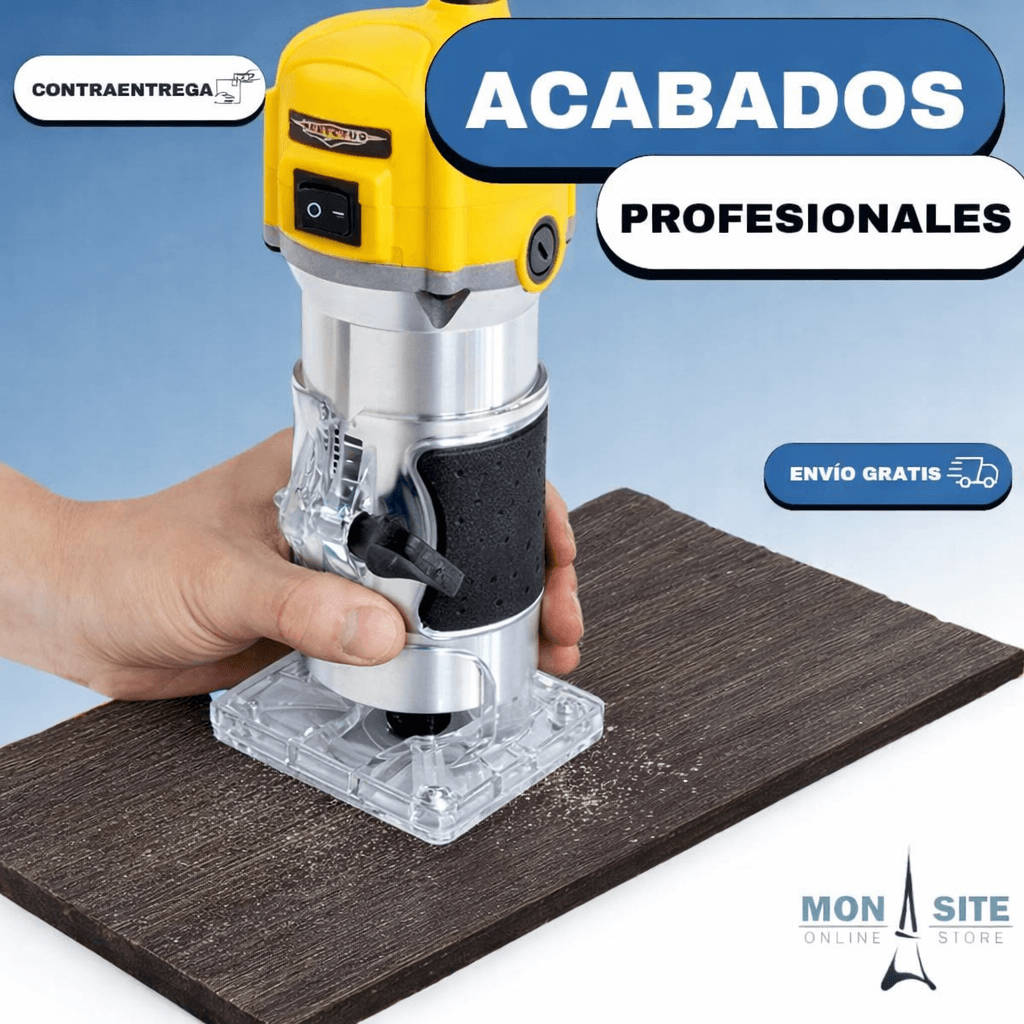 Router Eléctrico Profesional 8000W – Corte Preciso
