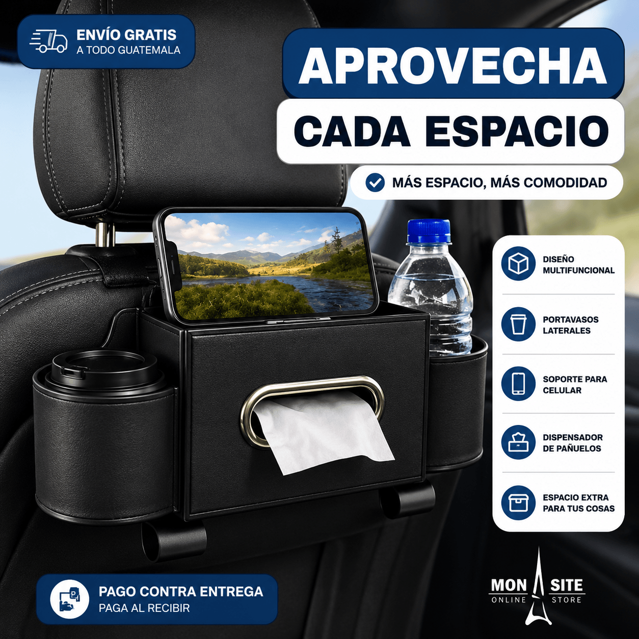 Organizador para el Carro