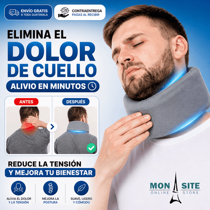 NeckSupport™ – Soporte Cervical de Descanso