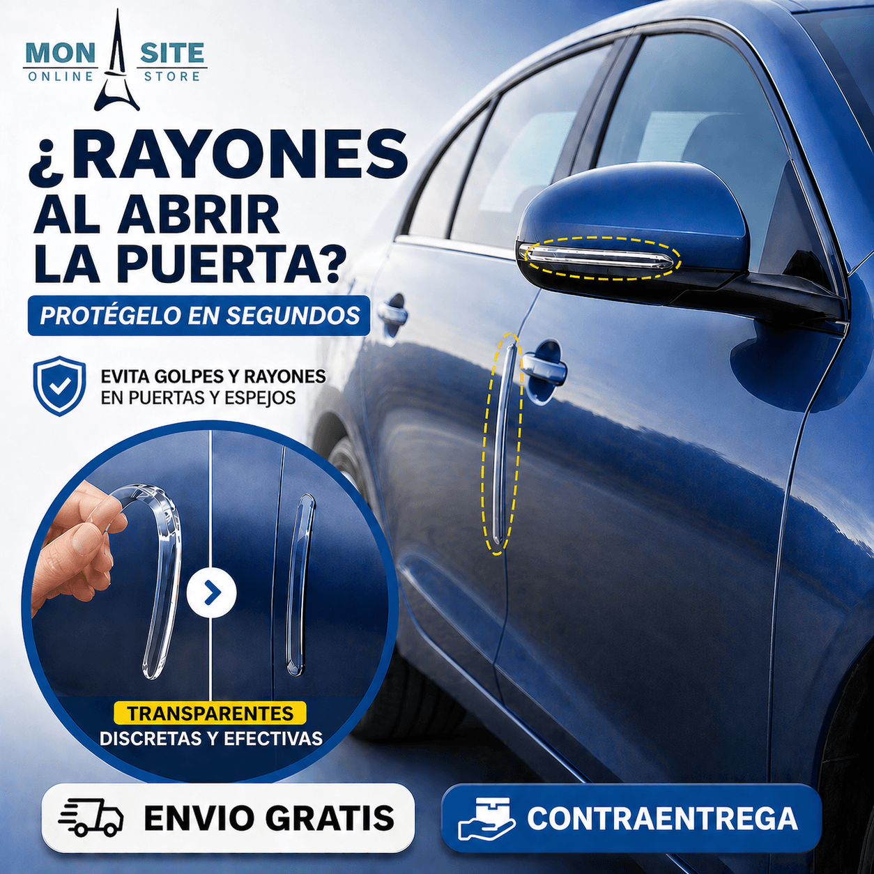 Tiras Protectoras Antichoques