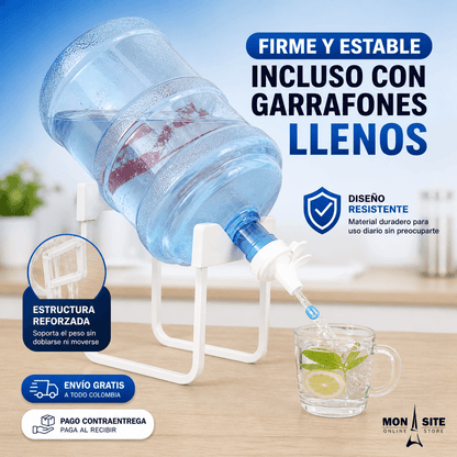 Soporte para Garrafon Tambo + Boquilla
