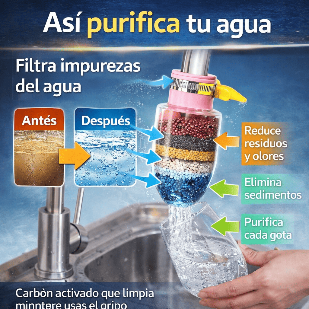 Filtro de Agua para Grifo