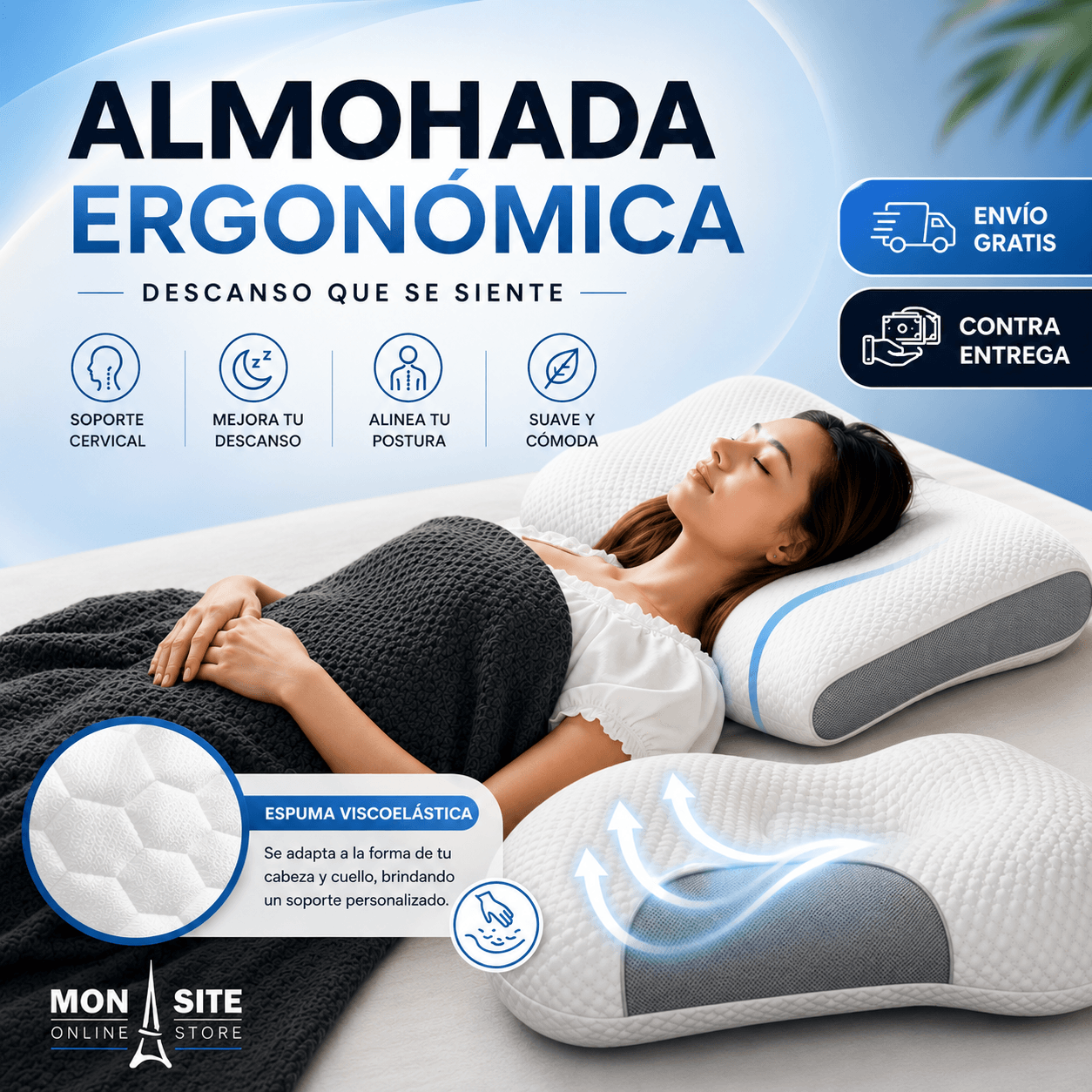 Almohada Cervical