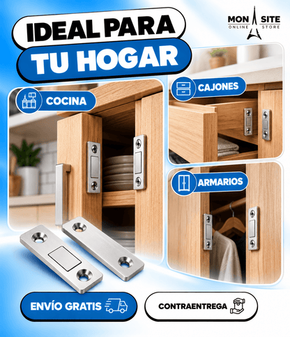 Cierres Magnéticos Metálicos PACK X8 SETS