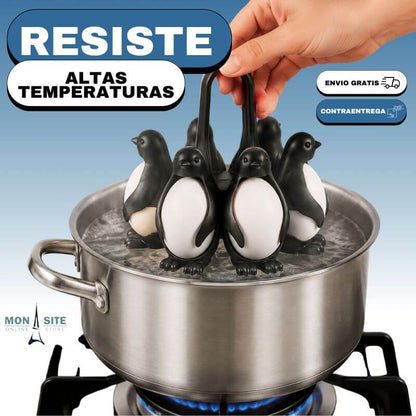 Soporte para Huevos Tipo Pingüino