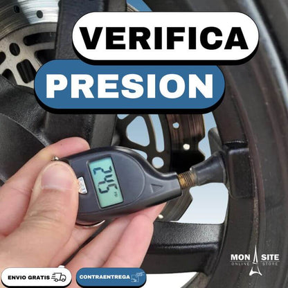 Medidor Digital Presión Neumáticos