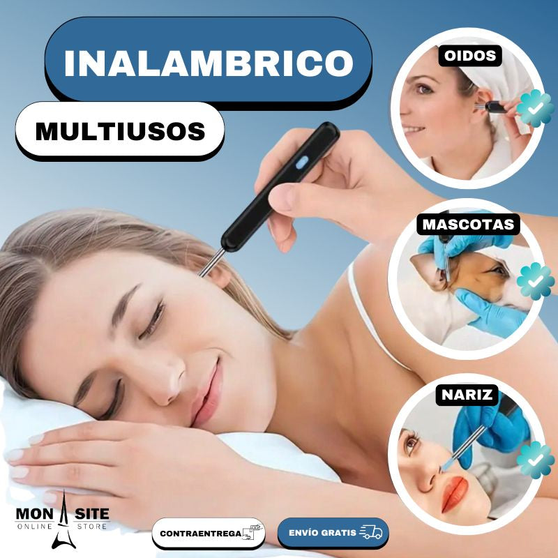 Limpiador de Oidos con Camara