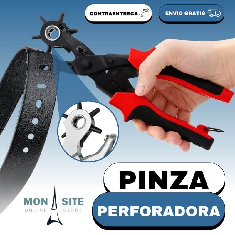 Pinza Perforadora Punzonadora