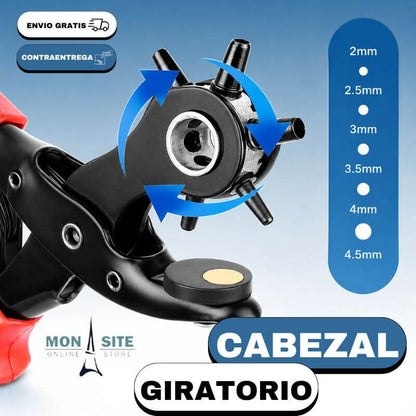 Pinza Perforadora Punzonadora