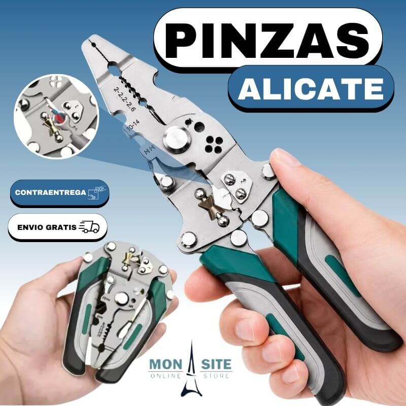 Alicate Plegable Multifuncional