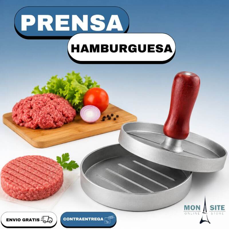 Prensa para Hamburguesas