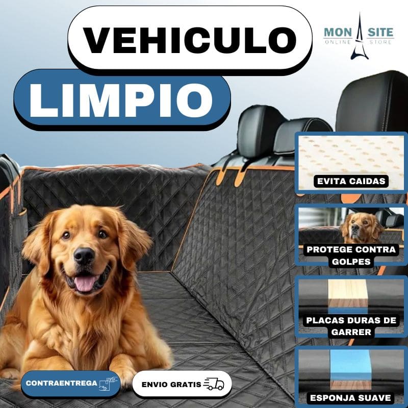 Protector de Asientos Carro Mascotas
