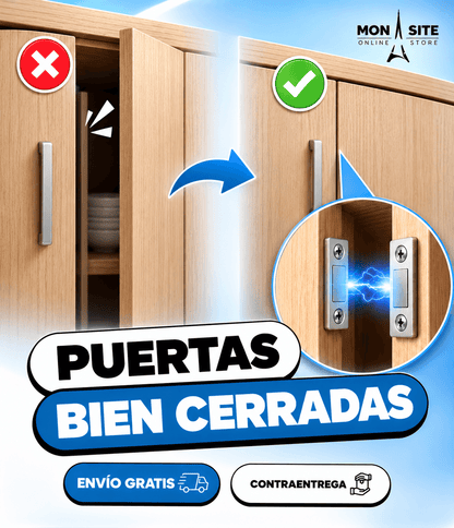Cierres Magnéticos Metálicos PACK X8 SETS