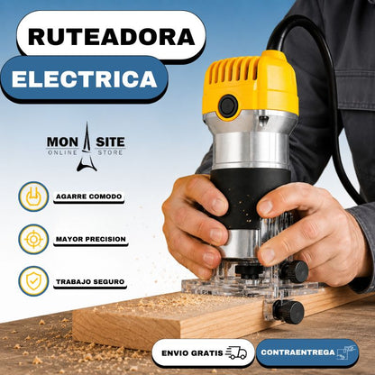 Router Eléctrico Profesional 8000W – Corte Preciso