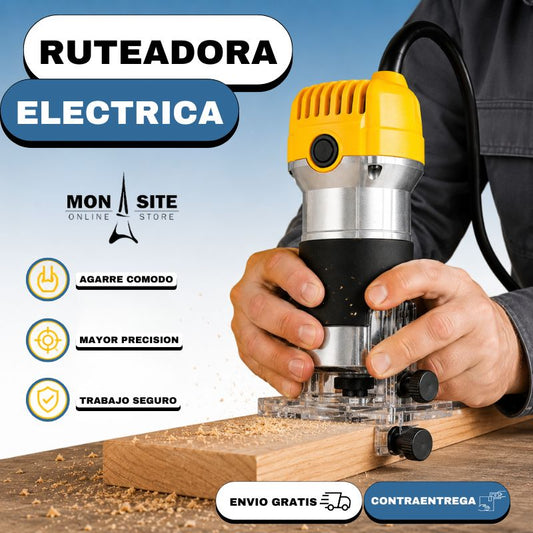 Router Eléctrico Profesional 8000W – Corte Preciso