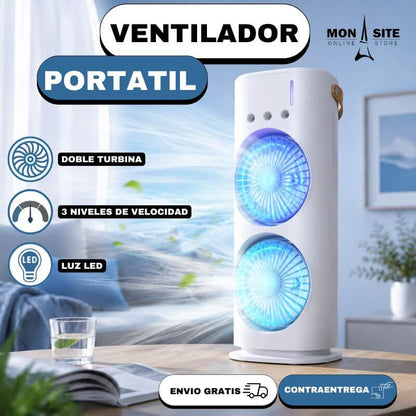Ventilador Portátil Humidificador