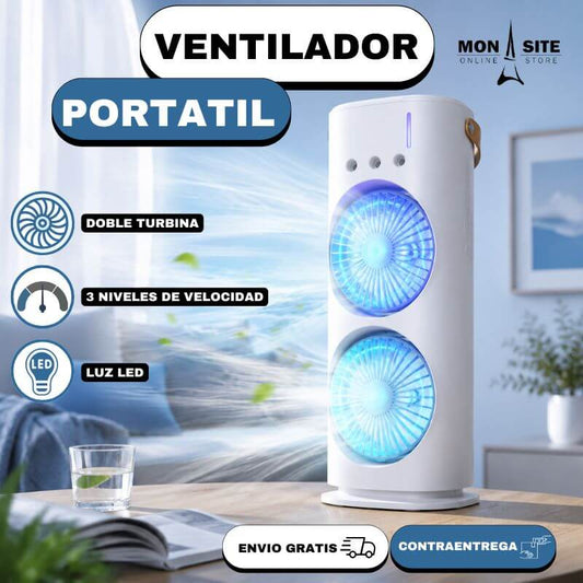 Ventilador Portátil Humidificador
