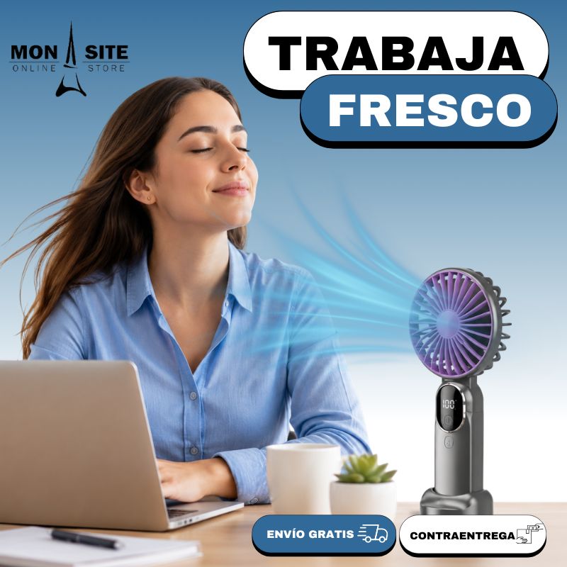 Mini Ventilador de Manos USB