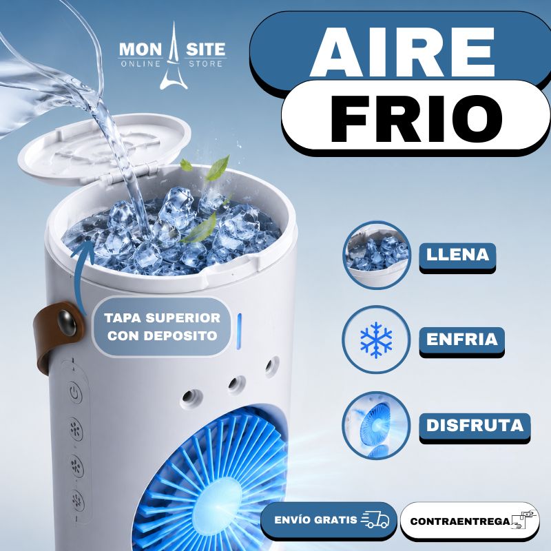 Ventilador Portátil Humidificador