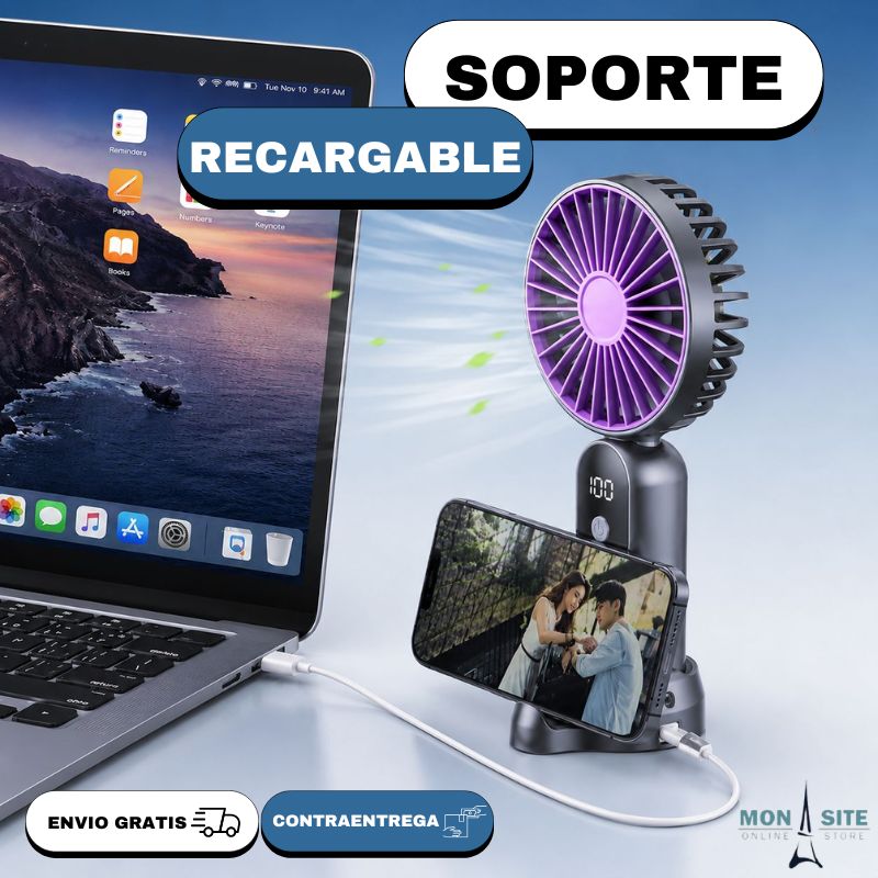 Mini Ventilador de Manos USB