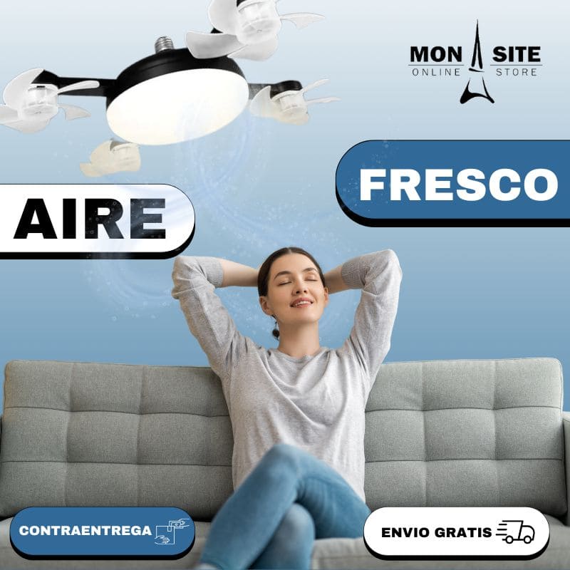 Dron Fan Light
