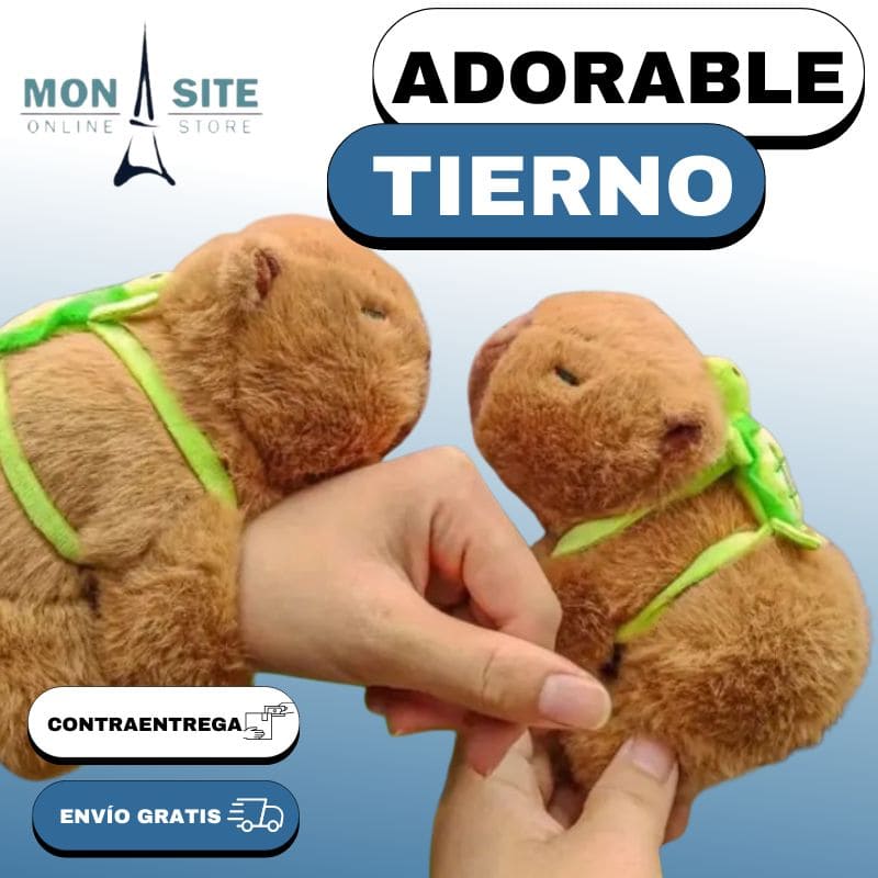 Peluche Brazalete Capibara
