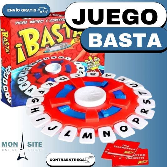 BASTA YA -JUEGO DE MESA EDUCATIVO