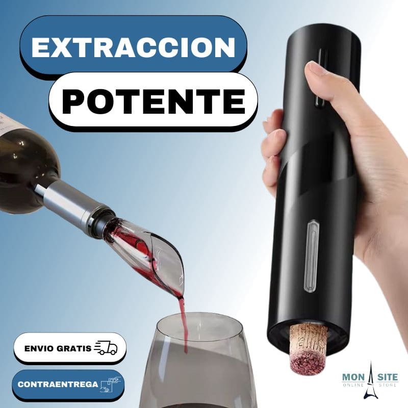 Descorchador de Vino KIT COMPLETO