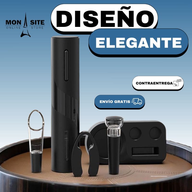 Descorchador de Vino KIT COMPLETO