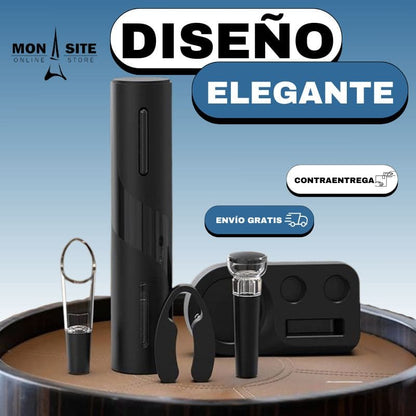 Descorchador de Vino KIT COMPLETO