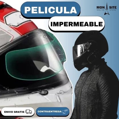 Visor Anti Lluvia Casco