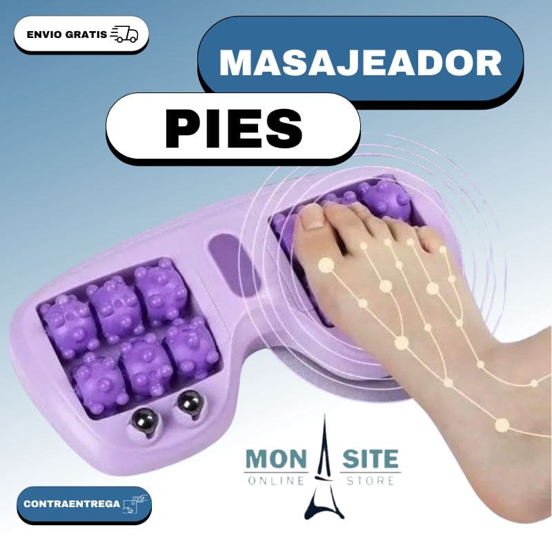 Rodillo Masajeador de Pies