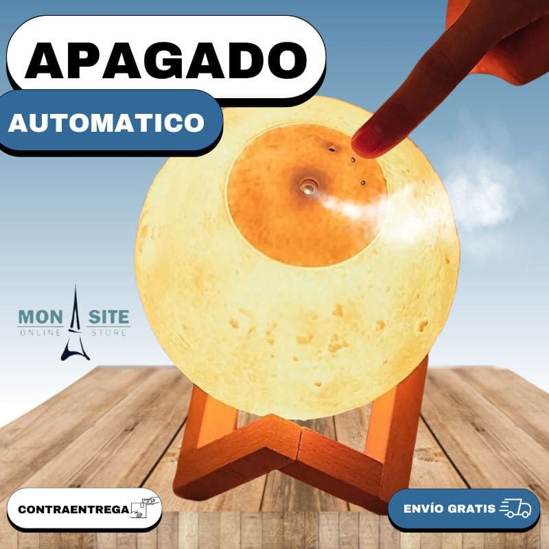 Lámpara Humidificadora Luna -MOON HUMIDIFIER