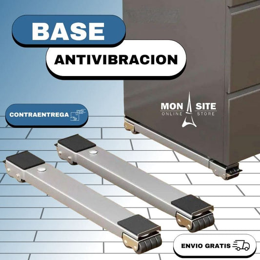 Base Móvil Antivibración Rodos